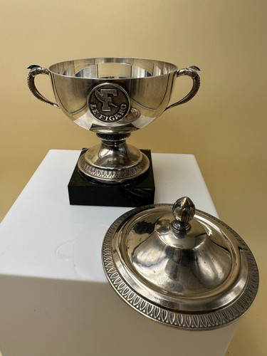 Ancien trophée " LE FIGARO " poinçons d'orfèvre D. Fres - Picture 5 of 8