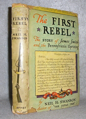 Antik Amerikanische Revolution Geschichtsbuch James Smith Pennsylvania Aufstand 1937