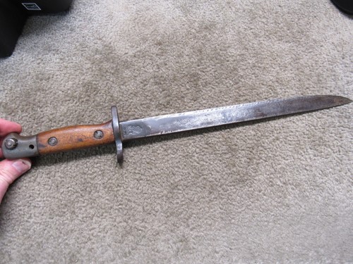 WW2 British Indian Army Bayonet No 1 Mk 2 RFI Sept 1942 Dated Bend in mount RING - Bild 16 von 17