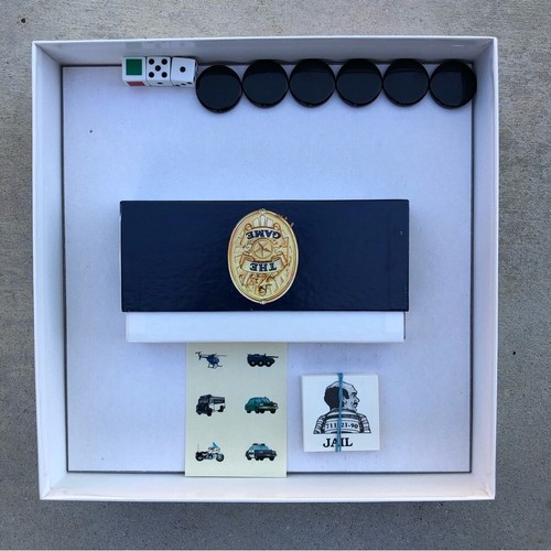 Rare 1993 COPS The Game Board Game w/ Original Unused Stickers - 6 Player! - Picture 8 of 16