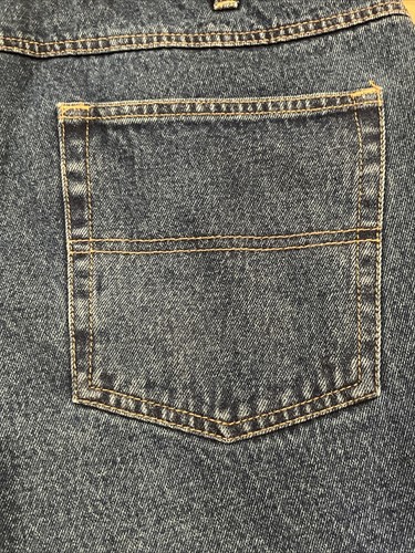 Guide Gear Mom High Jeans Plaid Flannel Lined Denim Work Womens 18 Fits 35 x 31 - Picture 10 of 12