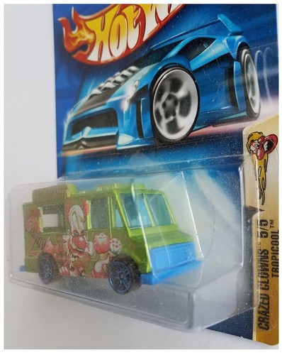 Hot Wheels 2003 Crazed Clowns Series - Tropicool (#5 of 5) Collector Car #099 - Picture 3 of 5
