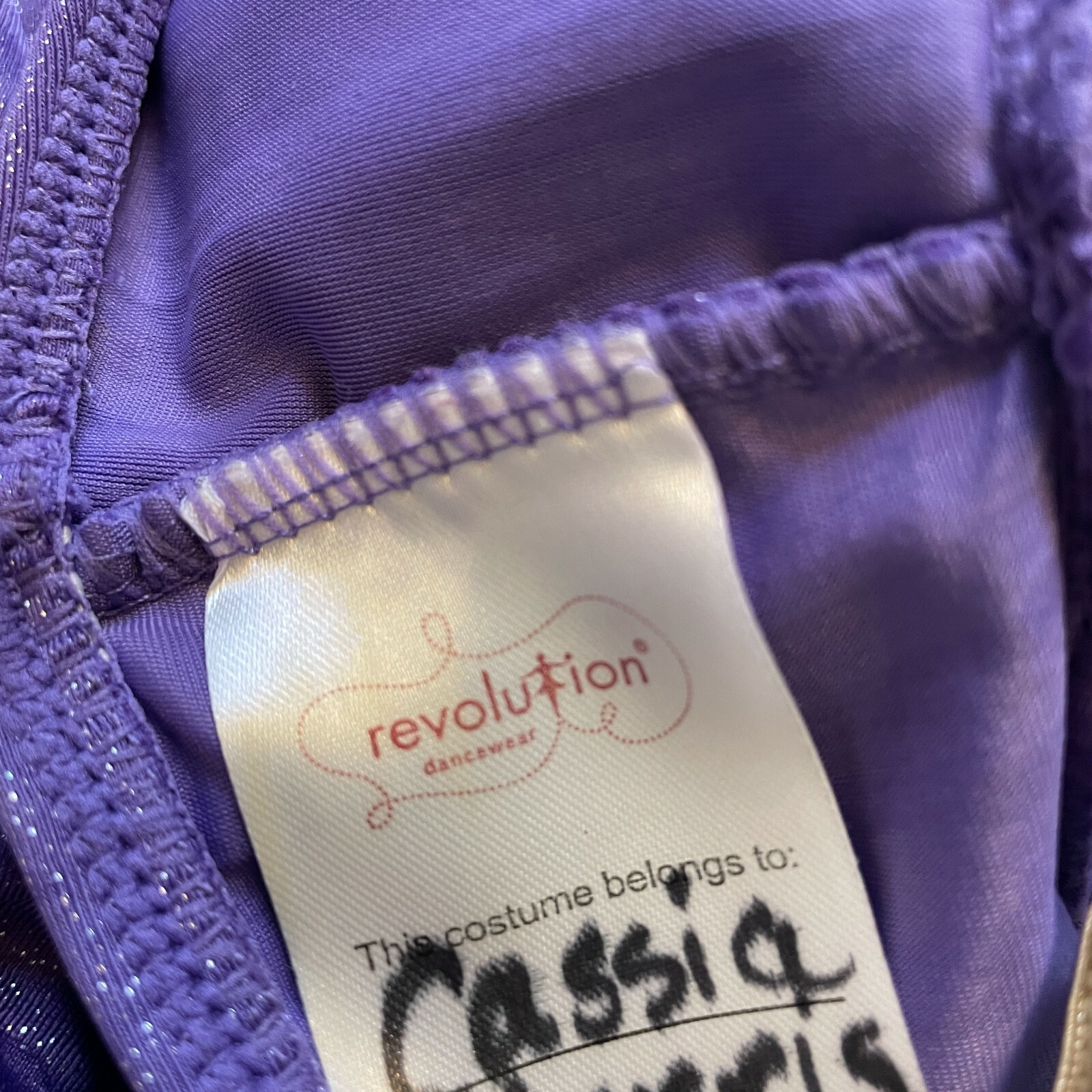 GIRLS REVOLUTION DANCEWEAR PURPLE DANCE COSTUME D… - image 10