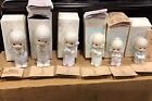 New ListingPrecious Moments Six Figurines Wedding Party-1983 w/Boxes-Paper Inserts-Vgc