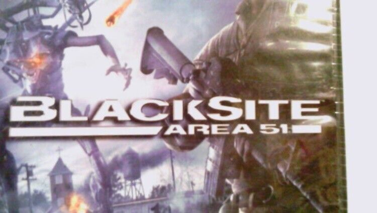 BlackSite~Area 51~(PC-DVD-ONLINE-2007)~Vintage~Brand New~Sealed