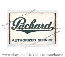 Packard Service metal tin sign new bedroom ideas