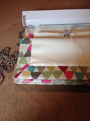 Store Aveugle Romain Sur Mesure Harlequin Lulu 120271 Azalia/Citronnelle - 4 Cols Disponibles
