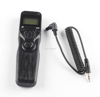 pangshi RS-80N3 LCD Wired Timer Remote Control Switch Compatible with Canon EOS-3 1D 1Ds EOS-1D EOS-1Ds Mark II III EOS-10D 20D 30D 40D 50D 5D Timer Shutter Release Compatible with Canon pangshi RS-80N3 LCD Wired Timer Remote Control Switch Compatible with Canon EOS-3 1D 1Ds EOS-1D EOS-1Ds Mark II III EOS-10D 20D 30D 40D 50D 5D Timer Shutter Release Compatible with Canon