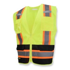 Size X-Large RADIANS SV6-2 SAFETY VEST  Two Tone Surveyor Class 2 Vest