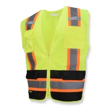 Size Large RADIANS SV6-2 SAFETY VEST  Two Tone Surveyor Class 2 Vest
