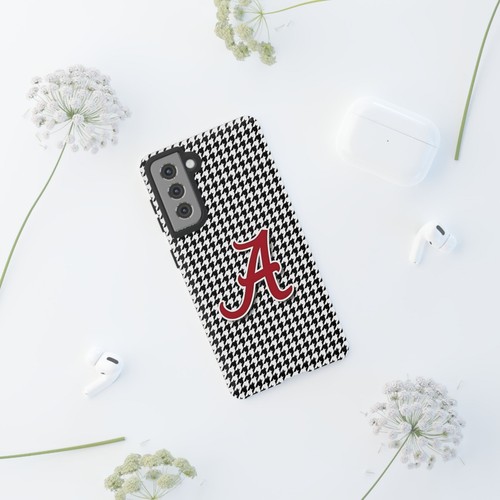 Alabama Houndstooth Phone Case, Tough Cases, College Fan Gear, Gift for - Picture 241 of 265