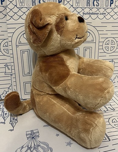Build a Bear Velvet Hugs Welpe Plüsch Welpe Asthma Allergie Sicher Spielzeug Hellbraun Hund Puppe - Bild 18 von 24