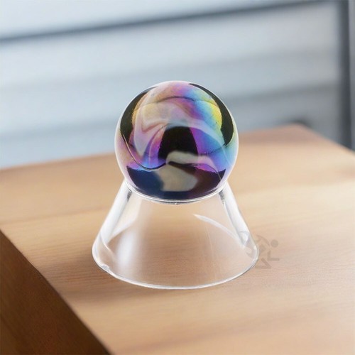 OnFireGuy Clear Reversible Cone Display Stands for Eggs, Spheres & Golf Balls - Afbeelding 2 van 16