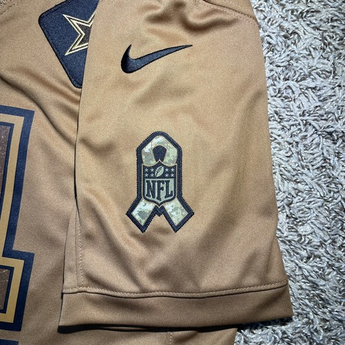 Nike Dallas Cowboys Salute To Service Jersey Dak Prescott #4 NFL Mens Small NEW - Picture 7 of 12