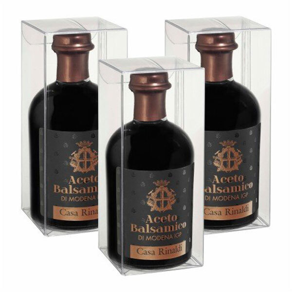 Casa Rinaldi Aceto Balsamico Di Modena Igp Vinagre 250ML 3er Pack