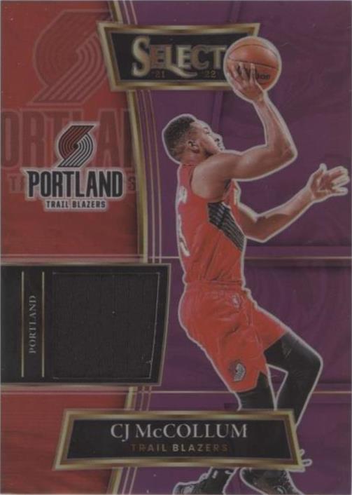 2021-22 Panini Select - C.J. McCollum #SS-CJM - 1 of 2