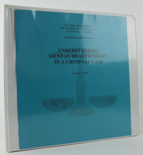 Understanding Mental Health Issues in a Criminal Case - Buffalo, New York 2005 - Bild 1 von 7