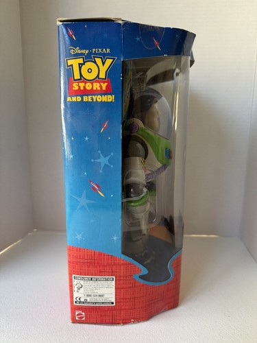 Toy Story and Beyond Talking Buzz Lightyear Disney Pixar NEW Vintage 2001 *WORKS - Picture 4 of 6