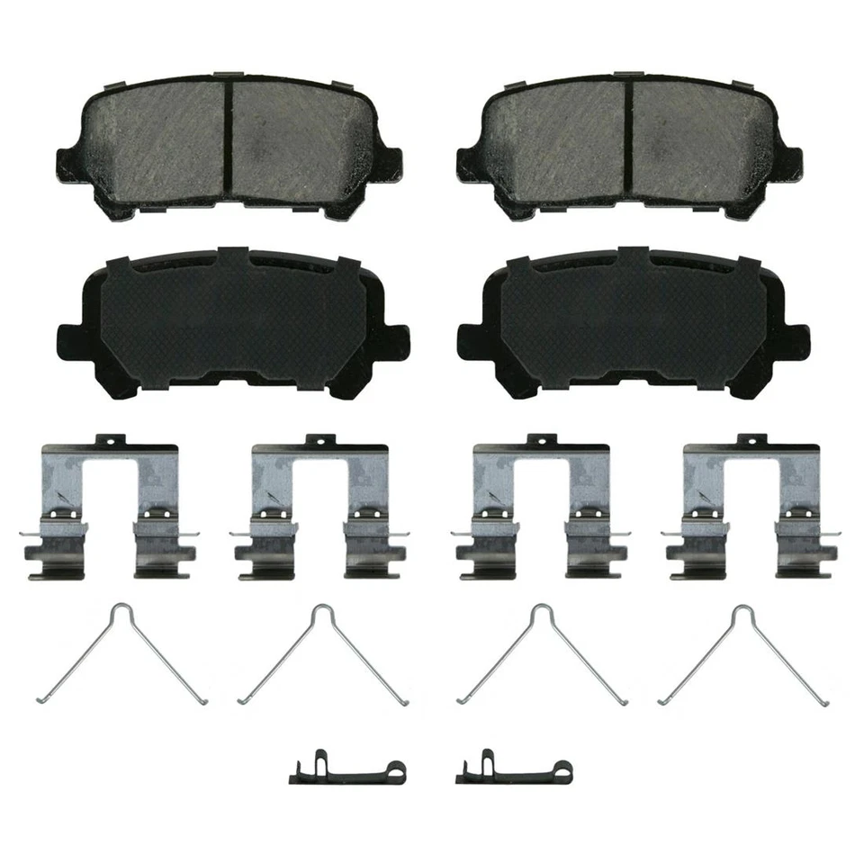2x Conjunto de Pastilhas de Freio a Disco Traseiro Frontal Wagner para Honda Pilot 2012~2015 - Imagem 4 de 4