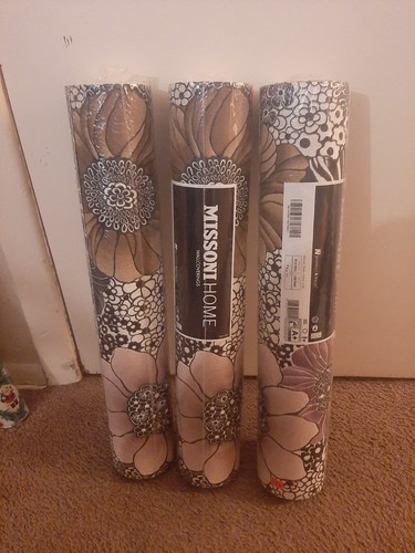 MISSINIHOME WALLCOVERINGS.. Made in Italy Design: M1A1001 (3) Rolls Available  - Picture 1 of 4