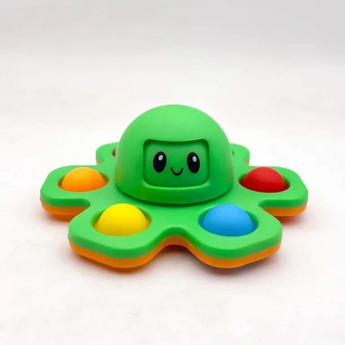 OCTOPUS SPINNER SIMPLE DIMPLE GIOCATTOLO SENSORIALE NUOVO, OTTIMO REGALO - Foto 9 di 21