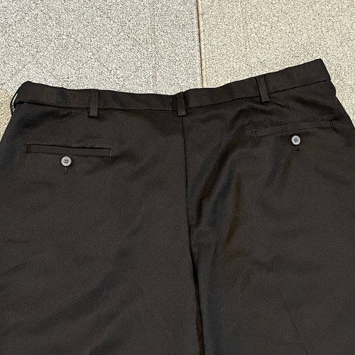 Pantalones Cortos de Golf Geniales 18 Pro Para Hombre Talla 42 Negro Chino Poliéster Plisado tiro Alto - Imagen 8 de 9