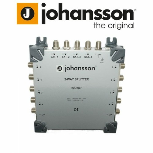 5 x Johansson 9937 Splitter 2 Way  4 x Satellite + 1x Terrestrial - Picture 1 of 3