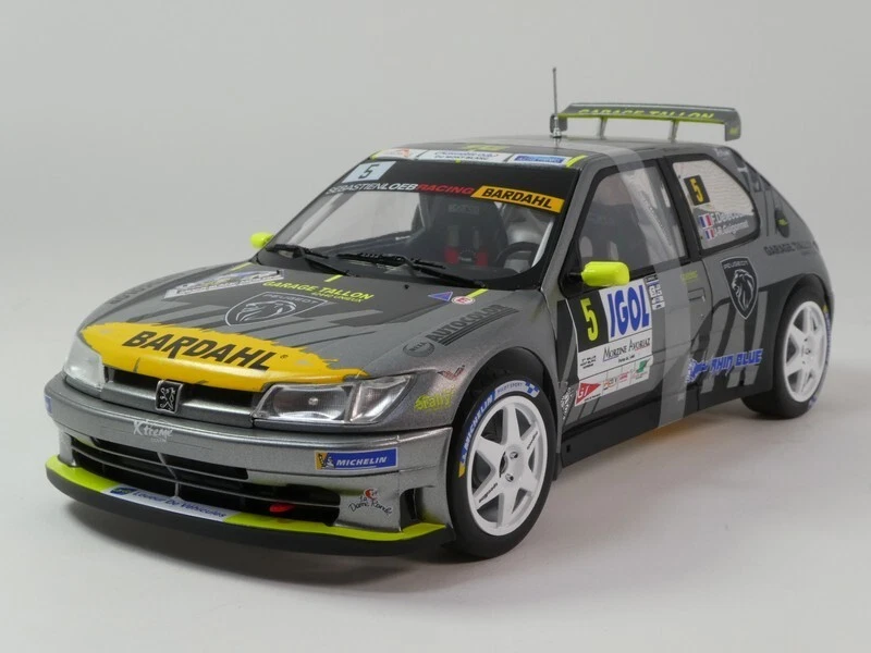 Solido Peugeot 306 Maxi #5 Delecour Rally Mont Blanc 2021 1/18 S1808302 - Immagine 2 di 3