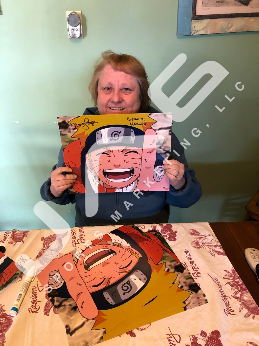 Maile Flanagan Naruto autographed inscribed Funko Pop 71 PSA COA