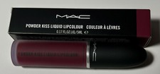 MAC Burning Love Powder Kiss Liquid Lipcolour New in Box