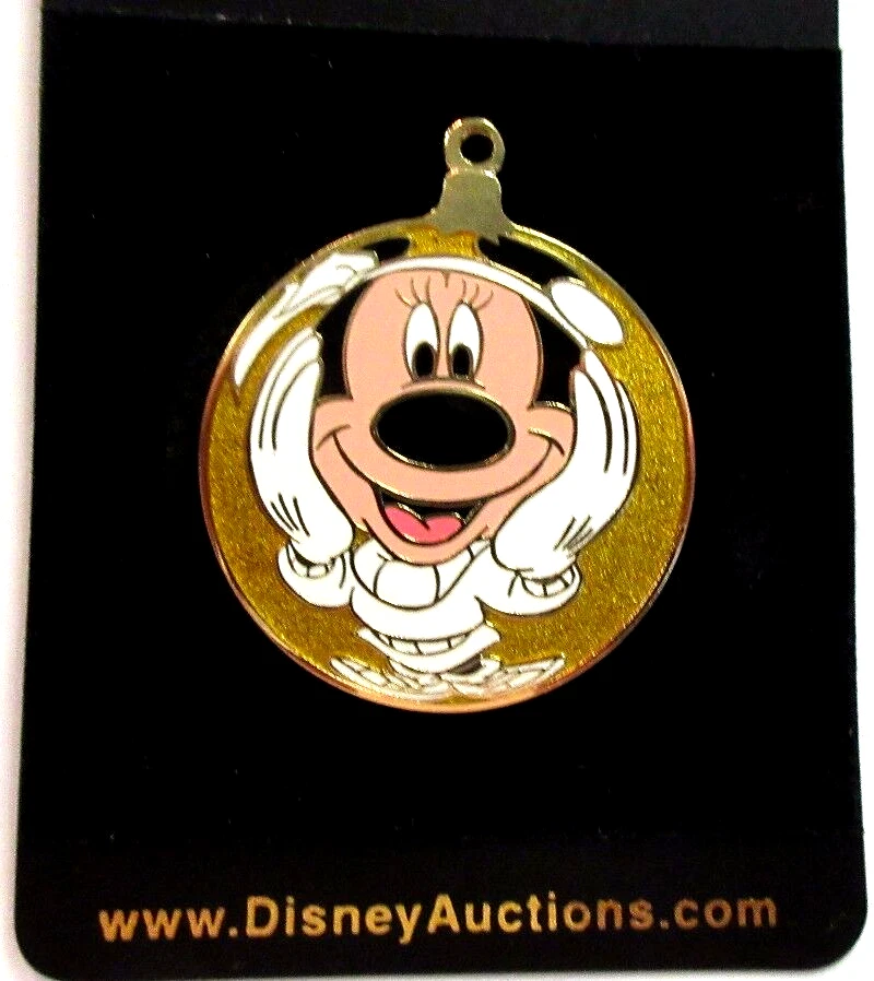 ЭКСКЛЮЗИВНАЯ РОЖДЕСТВЕНСКАЯ БУЛАВКА (УКРАШЕНИЕ МИННИ) LE 250 #26120 С АУКЦИОНАМИ DISNEY 2003 ГОДА - Изображение 4 из 4