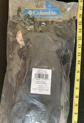 Columbia Bugaboo isolierte Handschuhe, Touchscreen kompatibel Herren MED Einzelhandel $70 - Bild 2 von 8