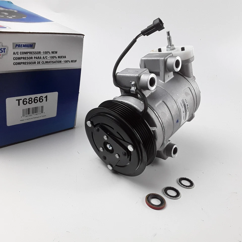 Compresor de aire acondicionado para Chevrolet Equinox Pontiac Torrent 2006 2007 2008 2009 Foto 2 de 4