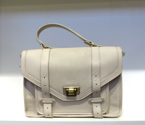 GiGi New York Hayden Umhängetasche Leder Neu mit Etikett ELFENBEIN Liste 525 $ - Bild 1 von 12