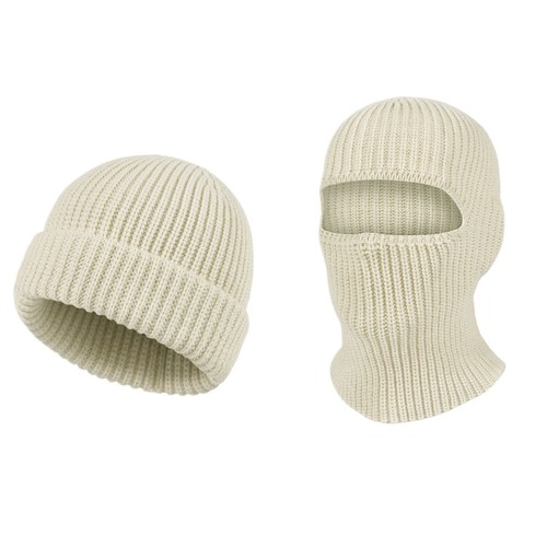 Winter Sturmhaube für Herren Damen - Skimaske warm Strick Full Face Cover für Outdoor - Bild 11 von 16