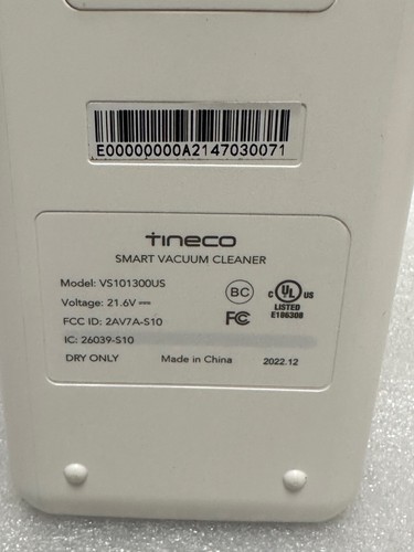 Base d'aspirateur intelligente sans fil Tineco VS101300US Pure One X / remplacement du corps principal - Photo 7/7