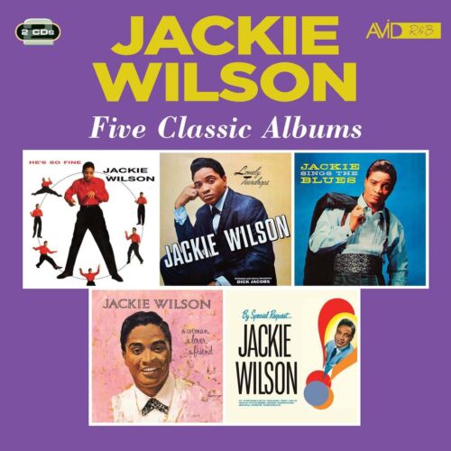 Jackie Wilson  - Five Classic Albums - 2 Cd - Foto 1 di 1