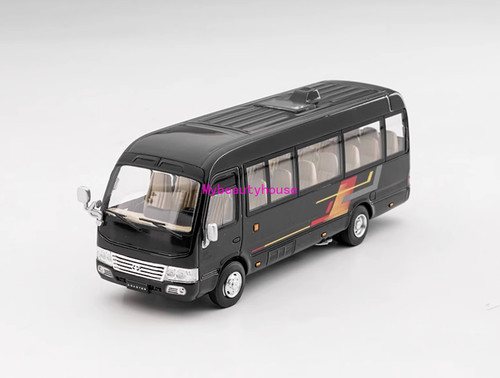 Set regalo auto Masdi 1:64 Black Coaster 2013 modello autobus medio metallo pressofuso - Foto 2 di 22