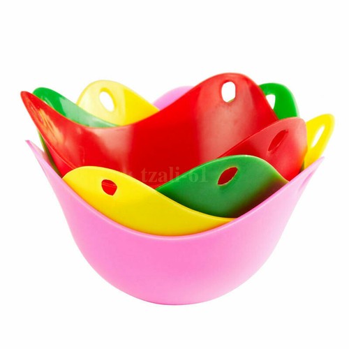 Cookare Silicone Egg Poacher Poaching Pods Pan Poached Cups Mould For Kitchen - Picture 5 of 9