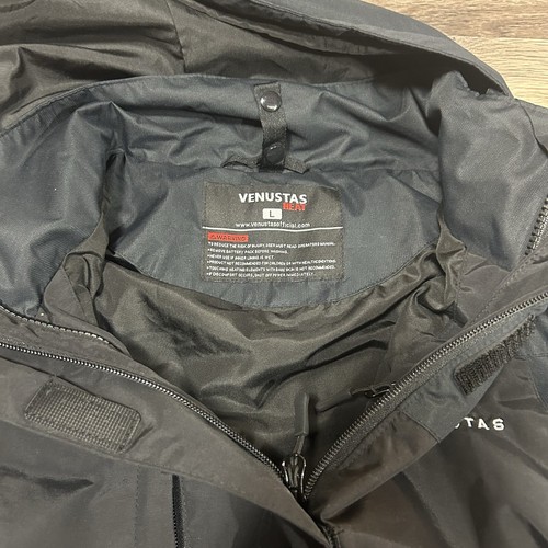 Venustas Herren beheizbare Softshelljacke mit Kapuze ohne Akku Größe L - Bild 7 von 7