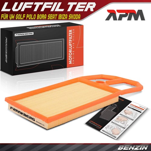 Luftfilter Filter für VW Golf 4 1J Polo 6N Bora Seat Ibiza 2 Skoda 1.4 1.6 - Bild 1 von 8