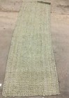 GREEN / GREY 2'-3" X 7' Loose Threads Rug, Reduced Price 1172631993 NF730B-27