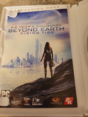 Sid Meiers Civilization Beyond Earth Rising Tide PC 2015 Preowned Complete  - Picture 10 of 10