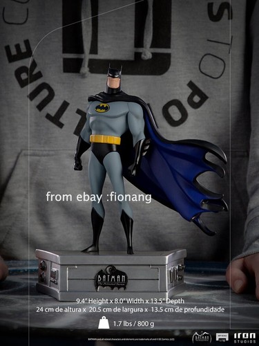 Iron Studios 1/10 Batman Animation Series Batman BATANI61322-10 IN STOCK - Picture 4 of 7