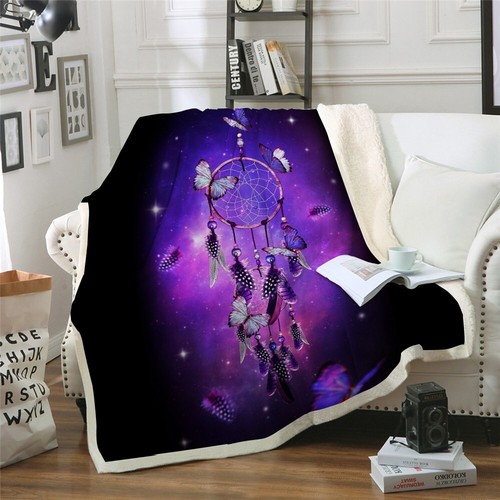 Soft Bohemia Faux Fur Fleece Blanket Throws for Sofa Bed Blanket Rugs All Size - Picture 47 of 49