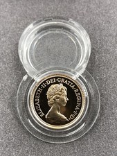 1983 Gold Proof Half sovereign with Box and COA
