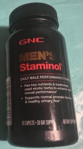 GNC MEN'S STAMINOL --60 Kapseln Kostenloser schneller Versand!!!