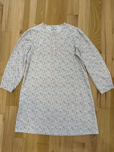 Petite Plume Girl’s Floral Button Nightgown Size 12
