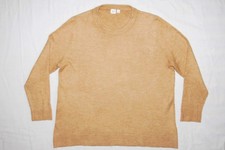 NEW GAP BEIGE CREW NECK LONG SLEEVE KNIT SWEATER XL
