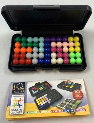 SmartGames IQ Puzzler 101 Aufgaben Logikspiel Reisespiel Denkspiel Puzzle Spiel